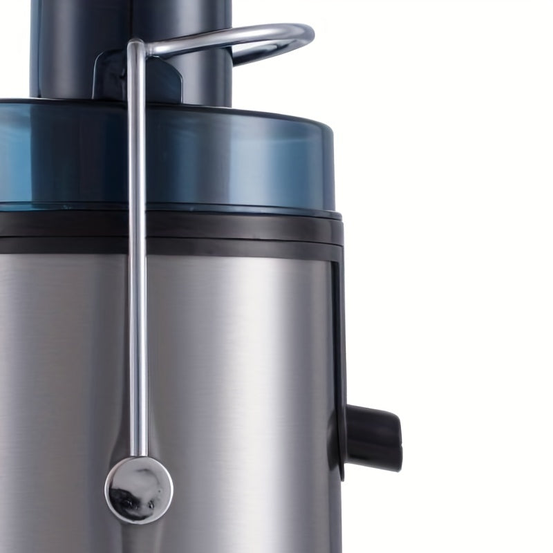 400W Stainless Steel Centrifugal Juicer Machine for Fruit and Vegetable Extraction with 65mm Feed Chute and 3 Speeds