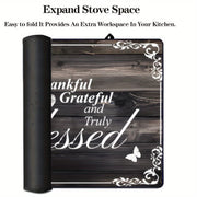 Extra Large Electric Stove Top Cover Waterproof Anti-Slip 28.5x20.5 Inches