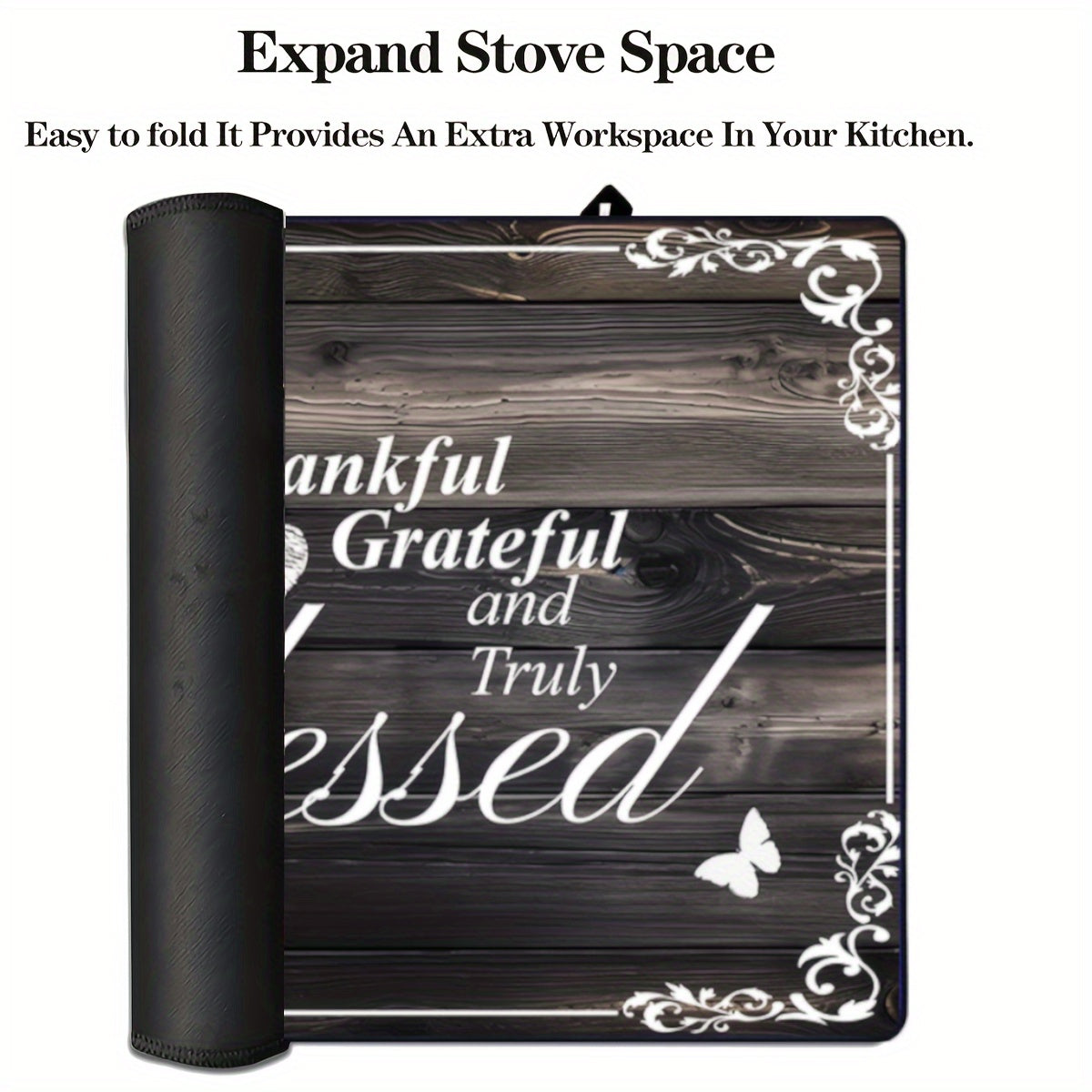 Extra Large Electric Stove Top Cover Waterproof Anti-Slip 28.5x20.5 Inches