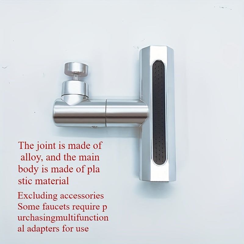 Набор удлинителей для кухонного крана с 4 режимами, водопад с защитой от брызг, аэратор, насадка-адаптер