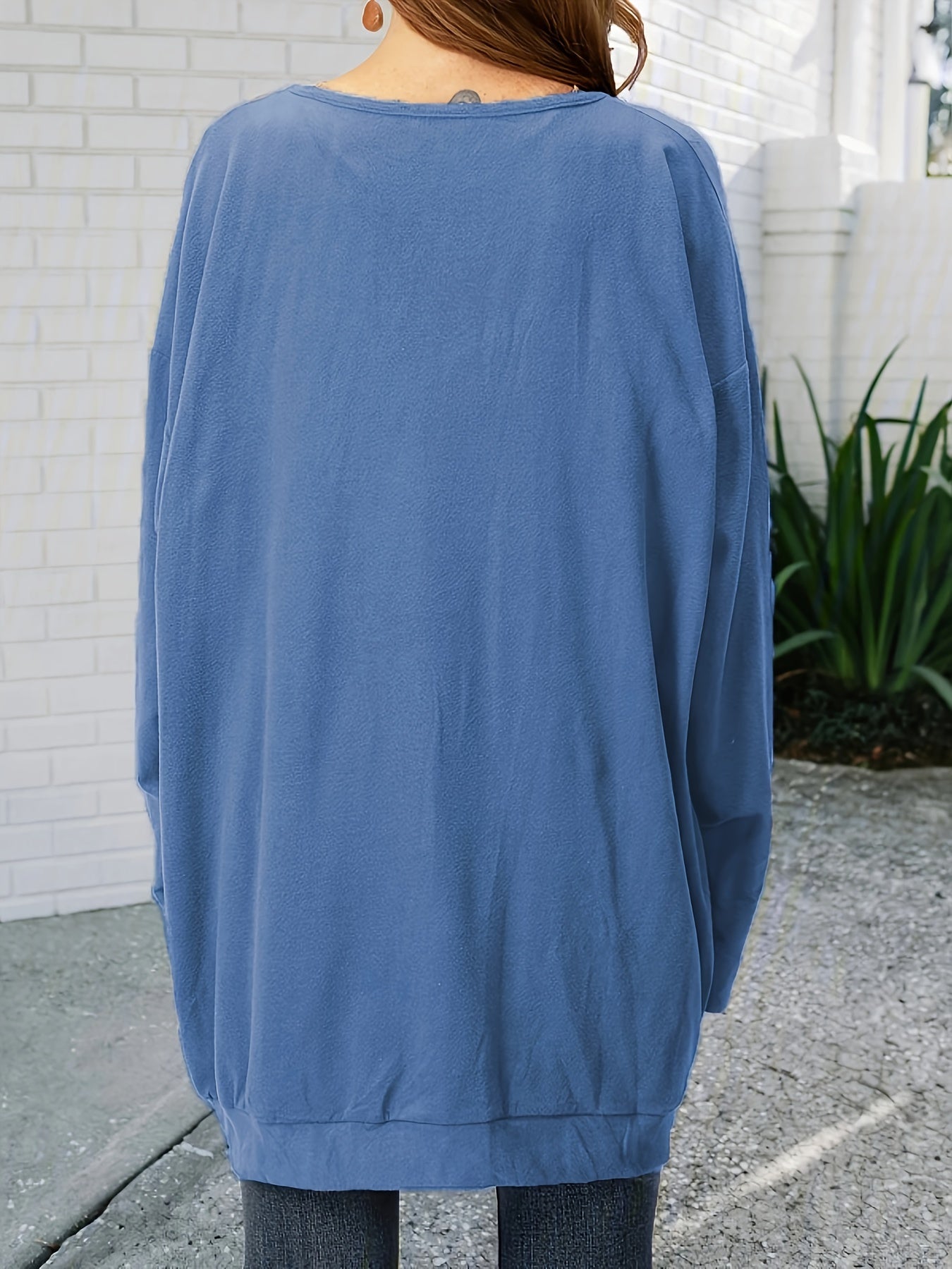 Women's Black Long Sleeve Casual Dress with Pockets for Spring Fall