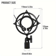 Microphone Shock Mount Bracket for Eid Al-Adha XLR Microphone Stabilizer