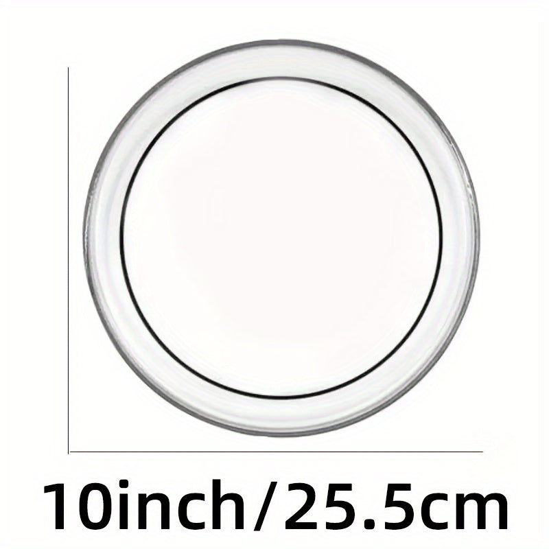 Double Layer Transparent Oil Faux Leather Drum Skin 20.32cm 25.4cm 30.48cm