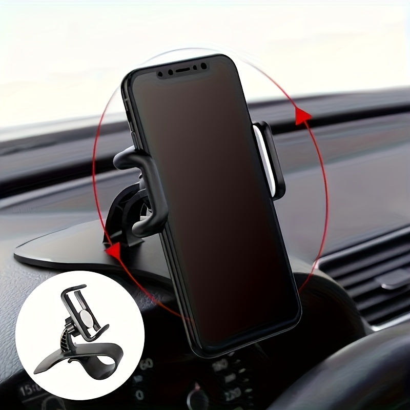 Soporte universal para teléfono móvil de coche, clip antideslizante para tablero para navegación
