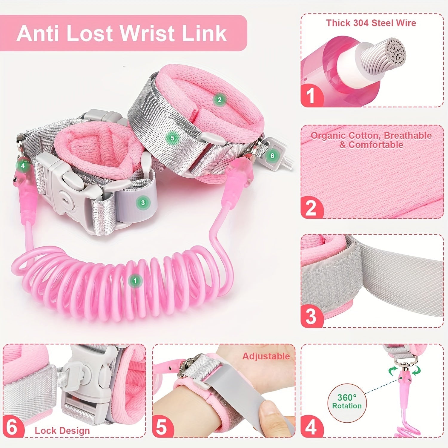 Bolalar xavfsizlik kamarasi Dinozavr sumkasi kamarasi uchun erkaklar va ayollar uchun sozlanadigan bilakbog'