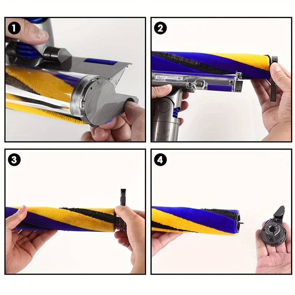 Dyson V12Slim, V15Slim, V8Slim, V10Slim, SV18, SV20, SV22 changyutgichlari uchun yumshoq cho'tka valik almashtirish - yumshoq valik aksessuarlari - 1 dona.