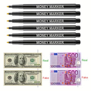 Non-Electric Counterfeit Money Marker Pen with Fading Ink for Multi-Currency Verification 1/2/3 Pack
