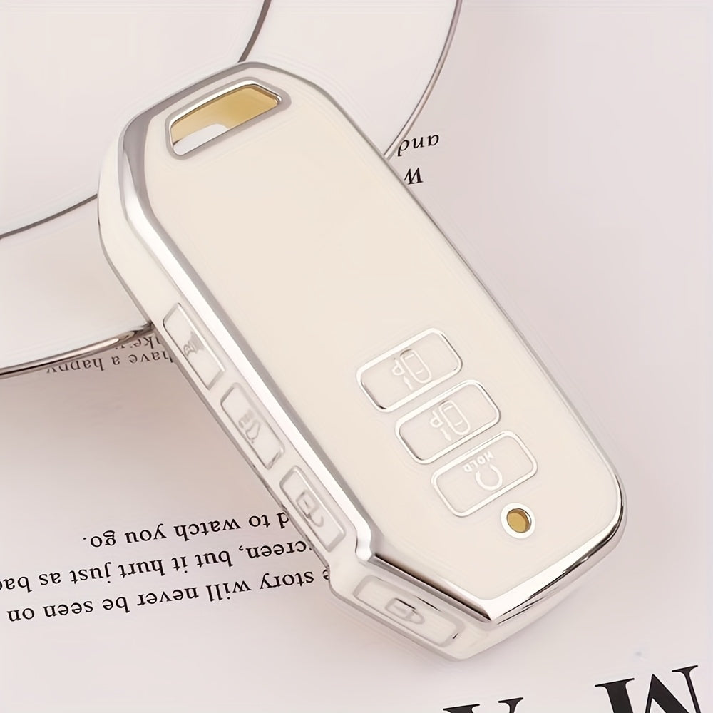 Universal TPU Remote Key Cover for 7-Button Car Key Case