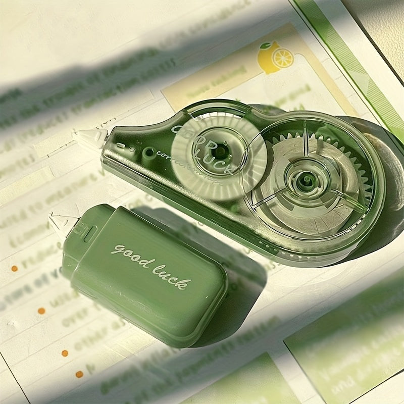 Набор из 5 корректирующих лент для школы и офиса, мгновенное исправление ошибок, прочный материал PET