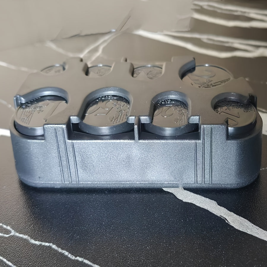 Plastik tanga saqlash qutisi Evro tanga tarqatuvchi Kompakt tashkil etuvchi