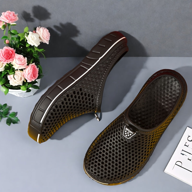 Women/Couple's Clogs Leather Fashionable Comfort Suitable for Outfits