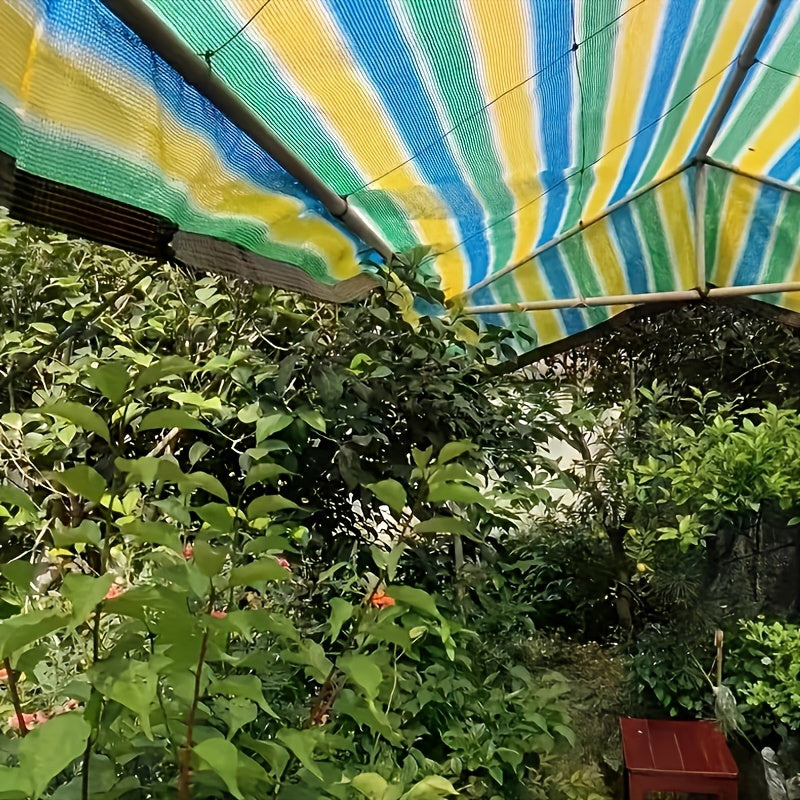 UV Resistant Colorful Shade Cloth HDPE Fabric for Gardens Patios Greenhouses Pergolas