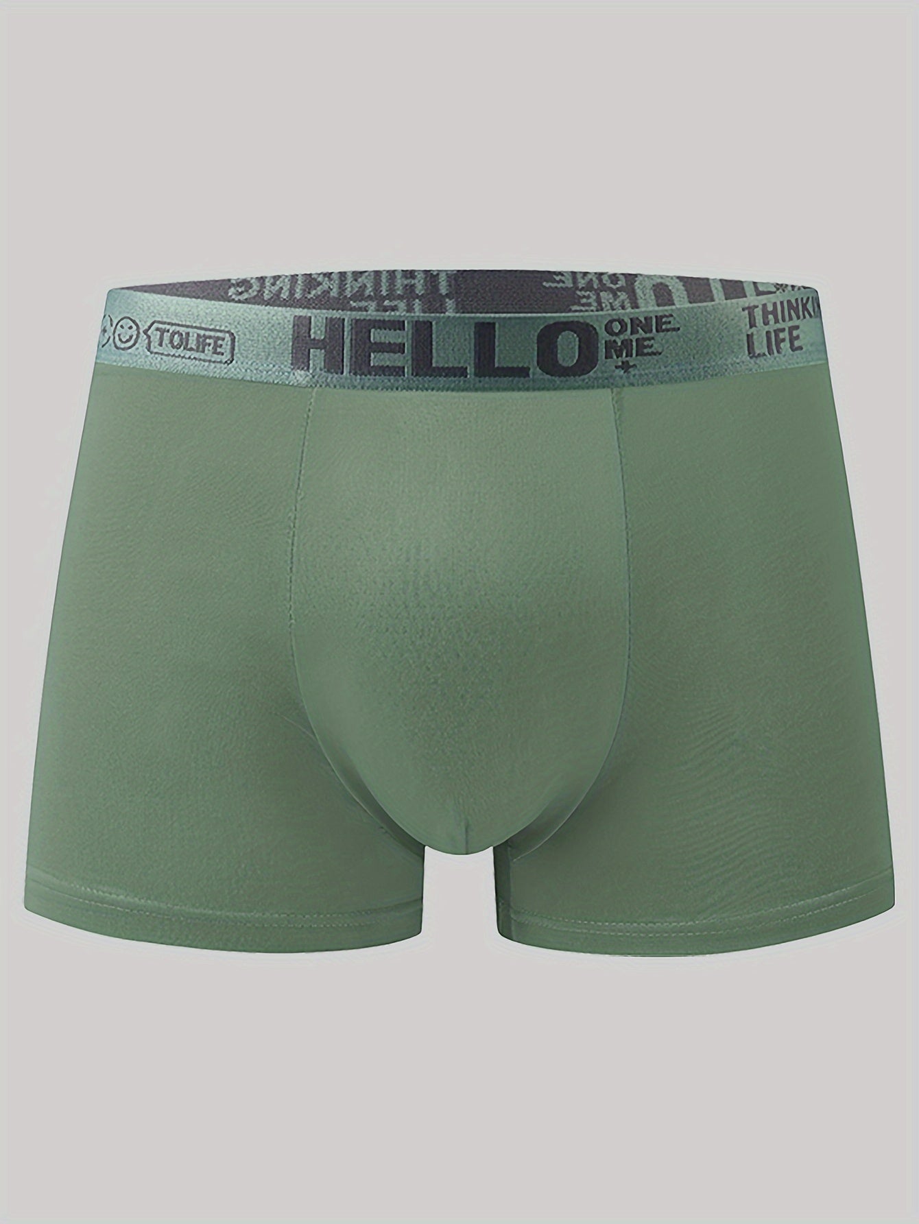 Men's Boxer Briefs 3 Pack Breathable Quick-Drying Polyester Spandex Shorts