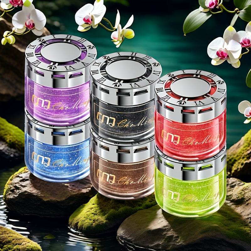 Solid Balm Car Perfume Odor Eliminator with Long-Lasting Light Fragrance Quicksand Design