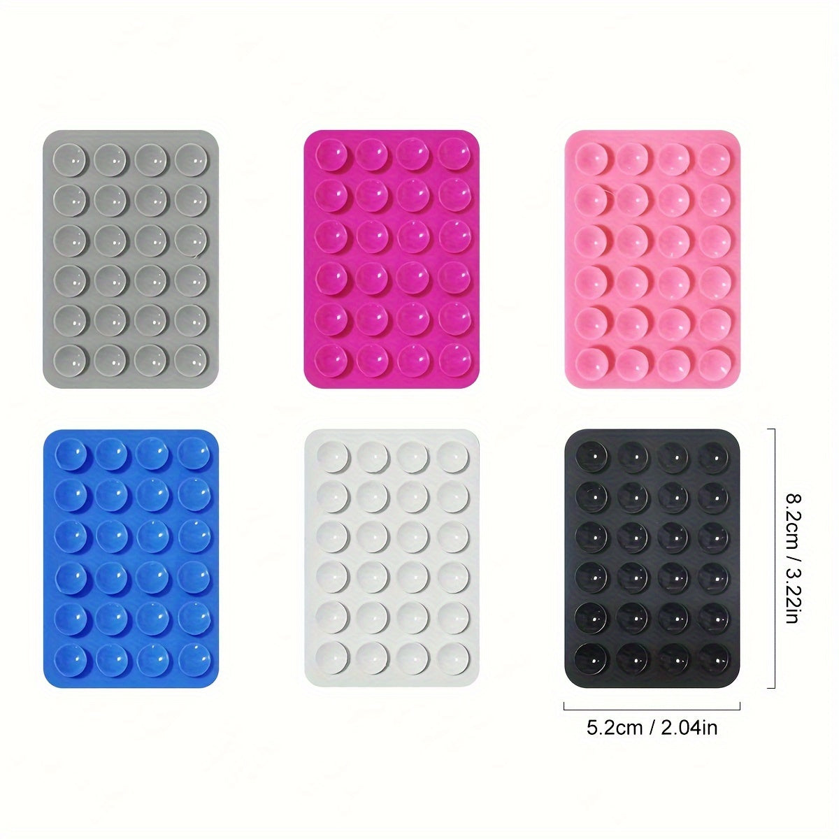 Silicone Suction Cup Phone Holder Waterproof Adhesive Universal Smartphone Support