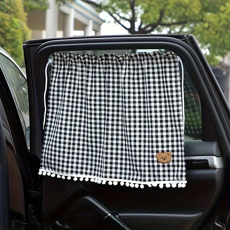 Universal avtomobil quyosh nuri qopqogʻi pardasi UV himoya maxfiylik issiqlik izolyatsiyasi