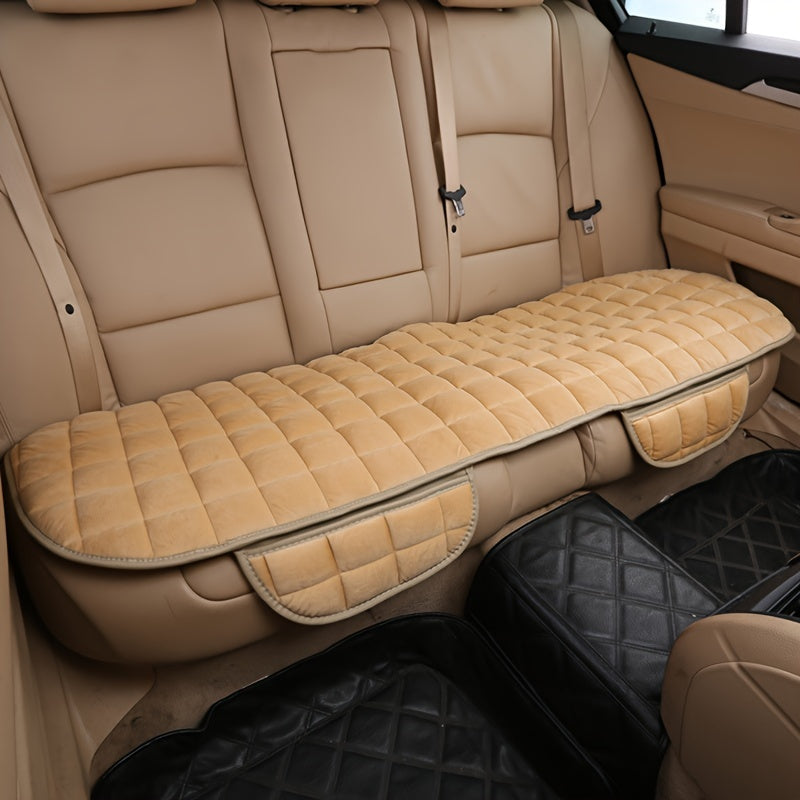 Чехол на заднее сиденье автомобиля из плюша, противоскользящий, защитный подлокотник для заднего ряда