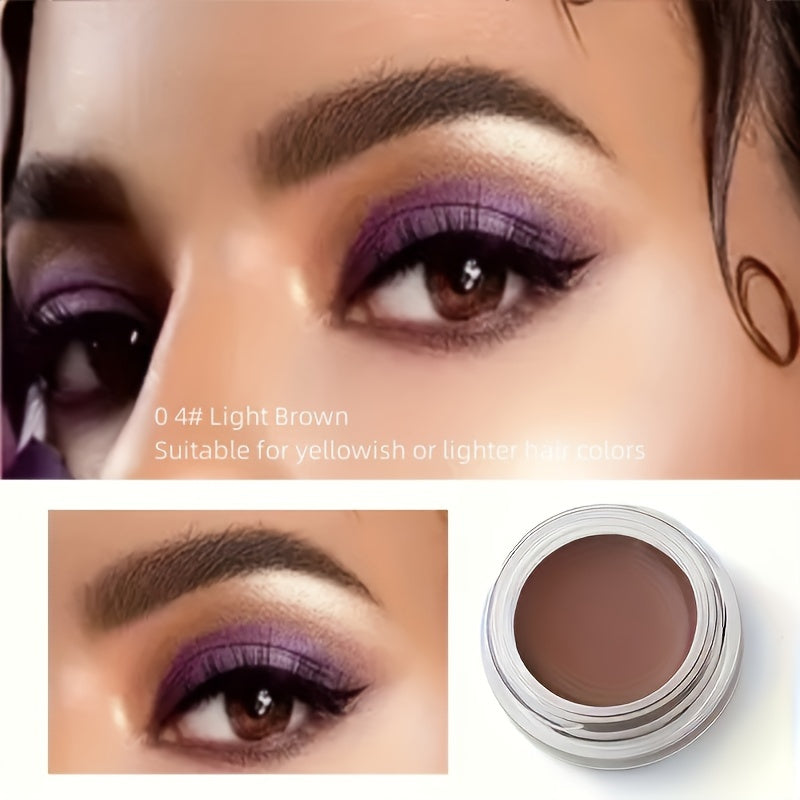 Women's Waterproof Eyebrow Dye Cream with Brush Long-Lasting Color