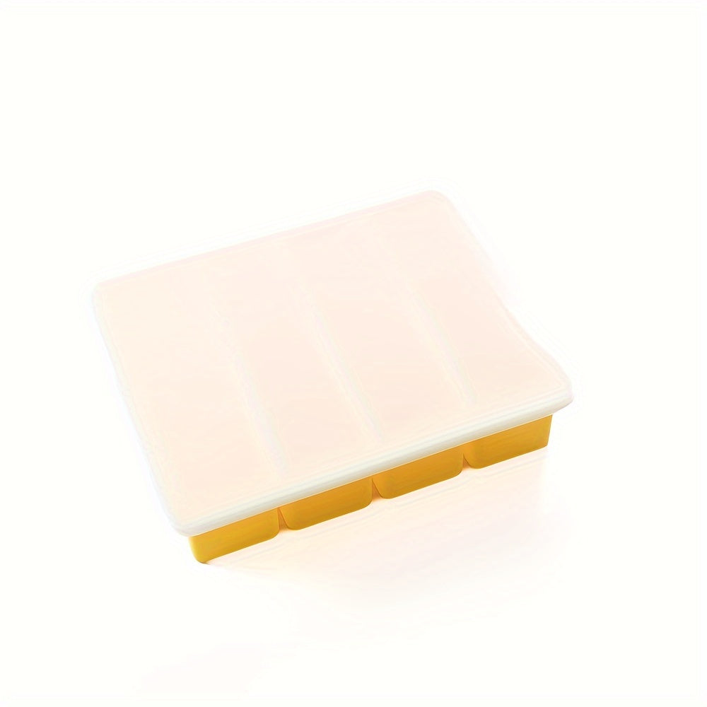 Unisex Silicone Ice Cube Mold Tray BPA Free Easy Release Kitchen Accessories