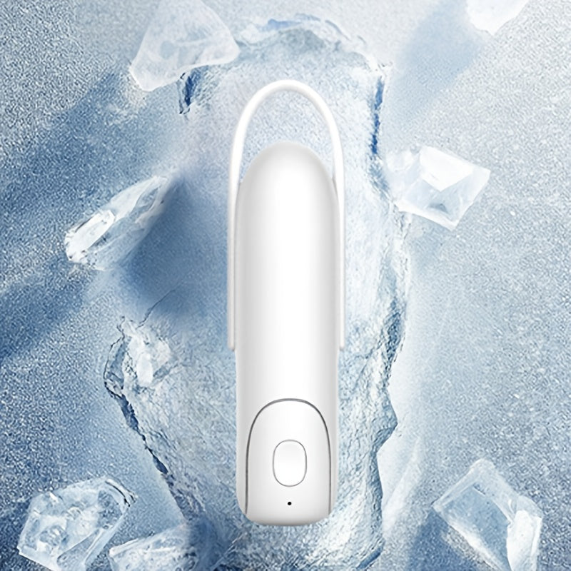 Pink Mini Portable Fan with Power Bank USB Rechargeable for Camping Travel Beach