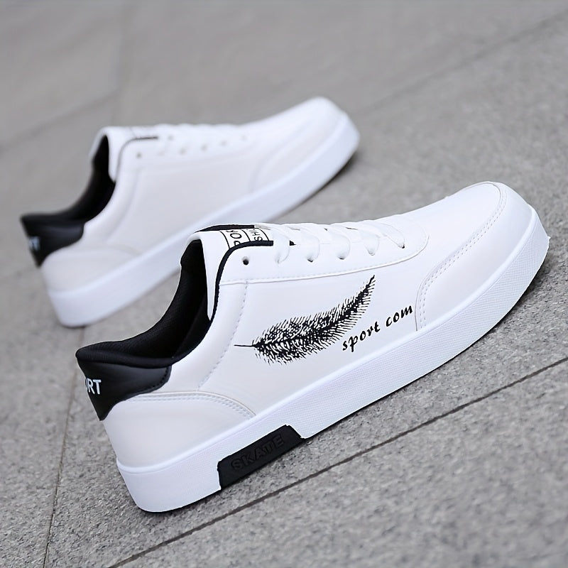 Мужские низкие кеды для скейтбординга повседневные на открытом воздухе, нескользящие, на шнуровке