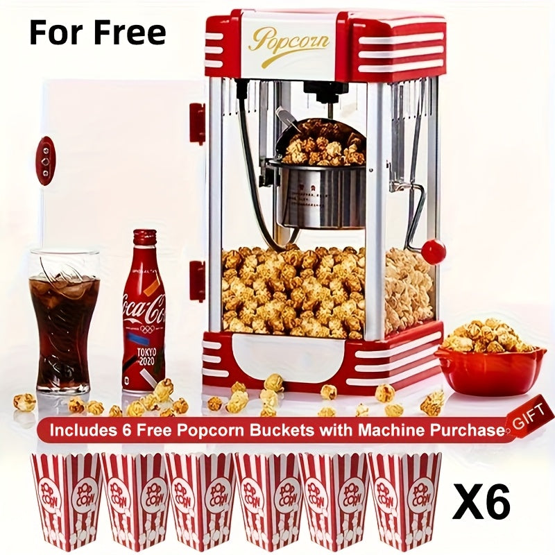 Uy uchun kichik tijorat issiq havo popkorn mashinasi