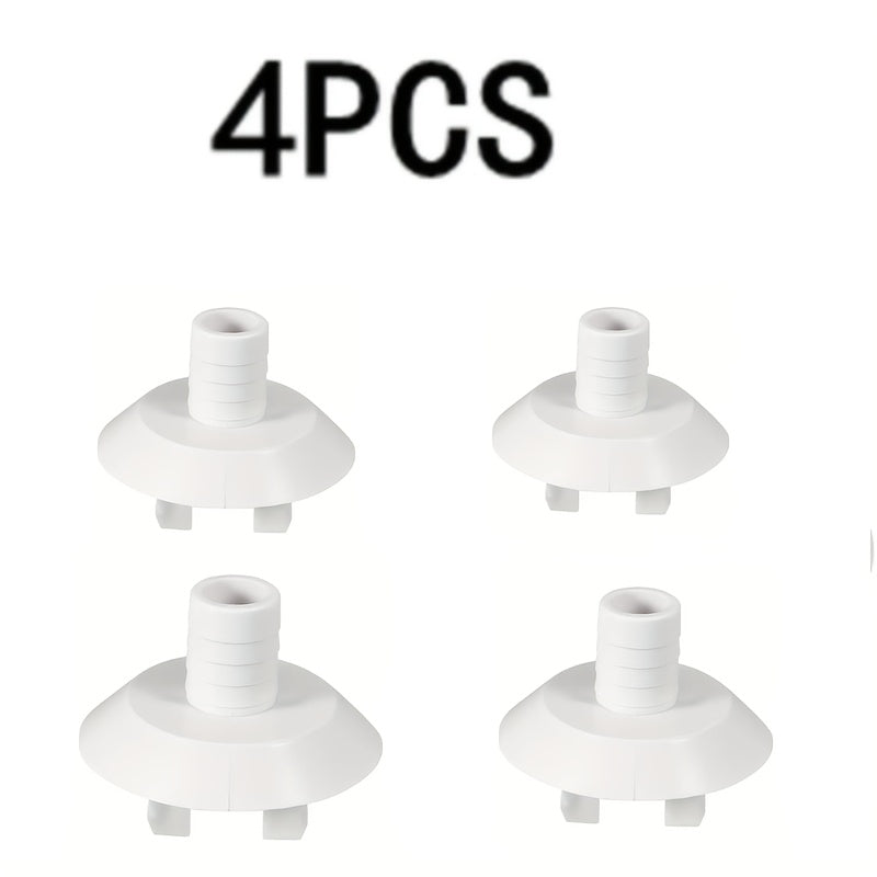 28mm egiluvchan konditsioner drenaj quvuri adapteri plastmassadan, split va deraza bloklari uchun, 1/2/4 ta paket