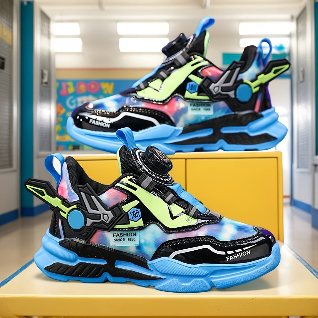 Zapatillas casuales para niños para niños y niñas, de temporada, con suela ligera de PU y EVA