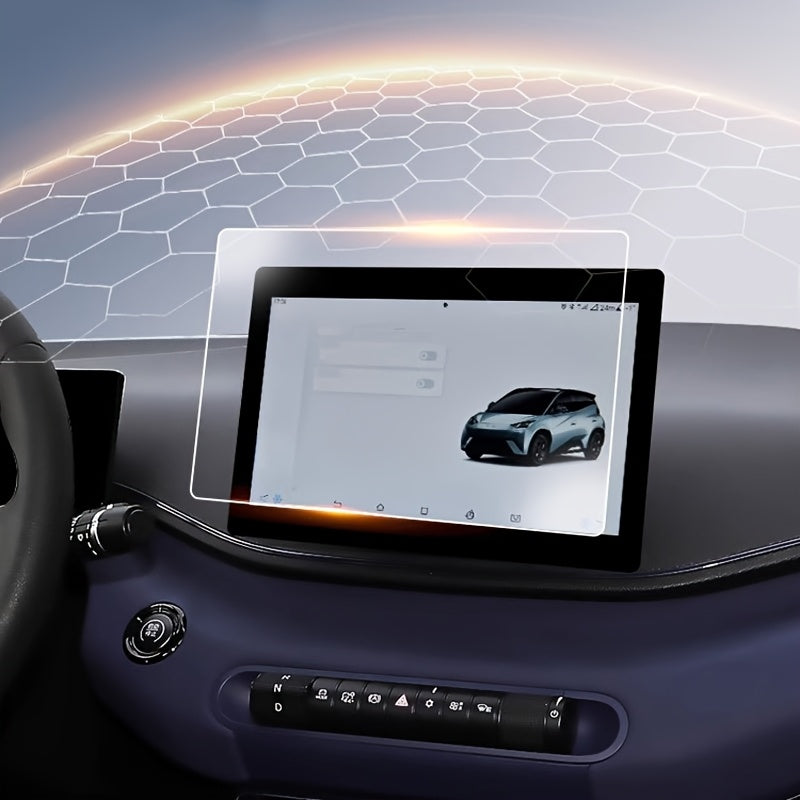 Car Dashboard Screen Protector 9H Tempered Glass for Car Radio GPS Navigation
