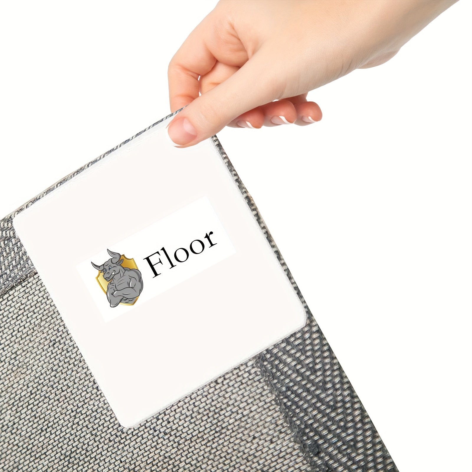 Durable Reusable Anti-Slip Carpet Stickers for Holiday Decor, Machine Washable