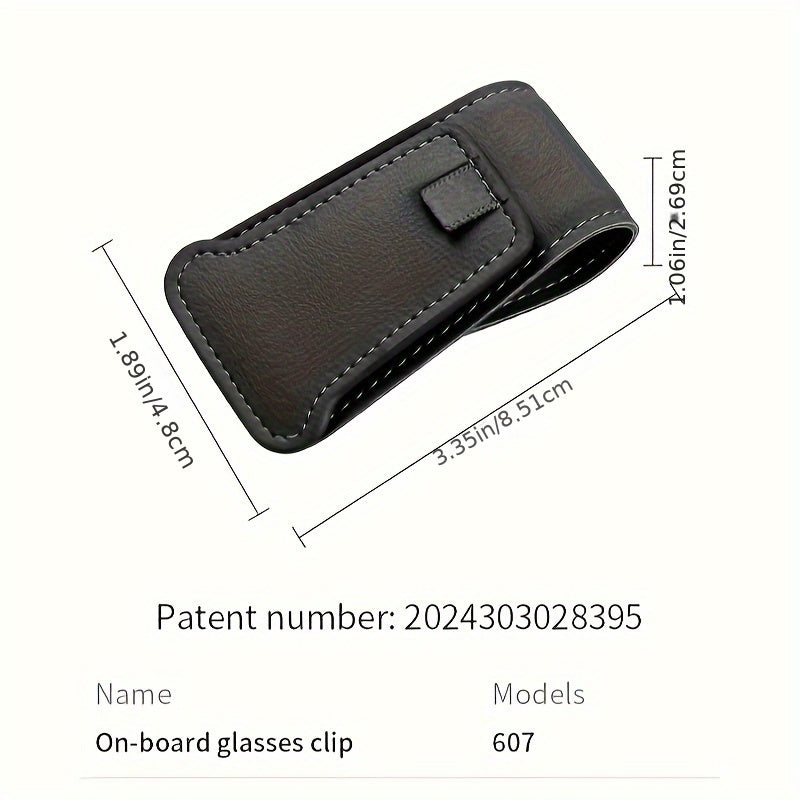 Universal avtomobil quyosh nuri ko‘zoynaklarini saqlash klipi magnit ko‘zoynaklar uchun saqlash tashkilotchisi