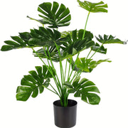 Small Artificial Floor Plant for Home Office Decoration PVC Indoor No Flowers