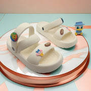 Women's EVA Slippers Open-Toe Cushioned Indoor Outdoor Lightweight