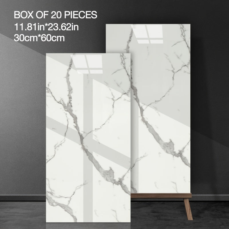 Имитированный мраморный плиточный пенопластовый настенный стикер водонепроницаемый самоклеящийся обои для ванной комнаты кухни гостиной спальни офиса