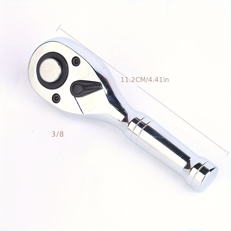 Универсальный быстроразжимной гаечный ключ с короткой рукояткой, 72 зубца, инструмент для автосервиса