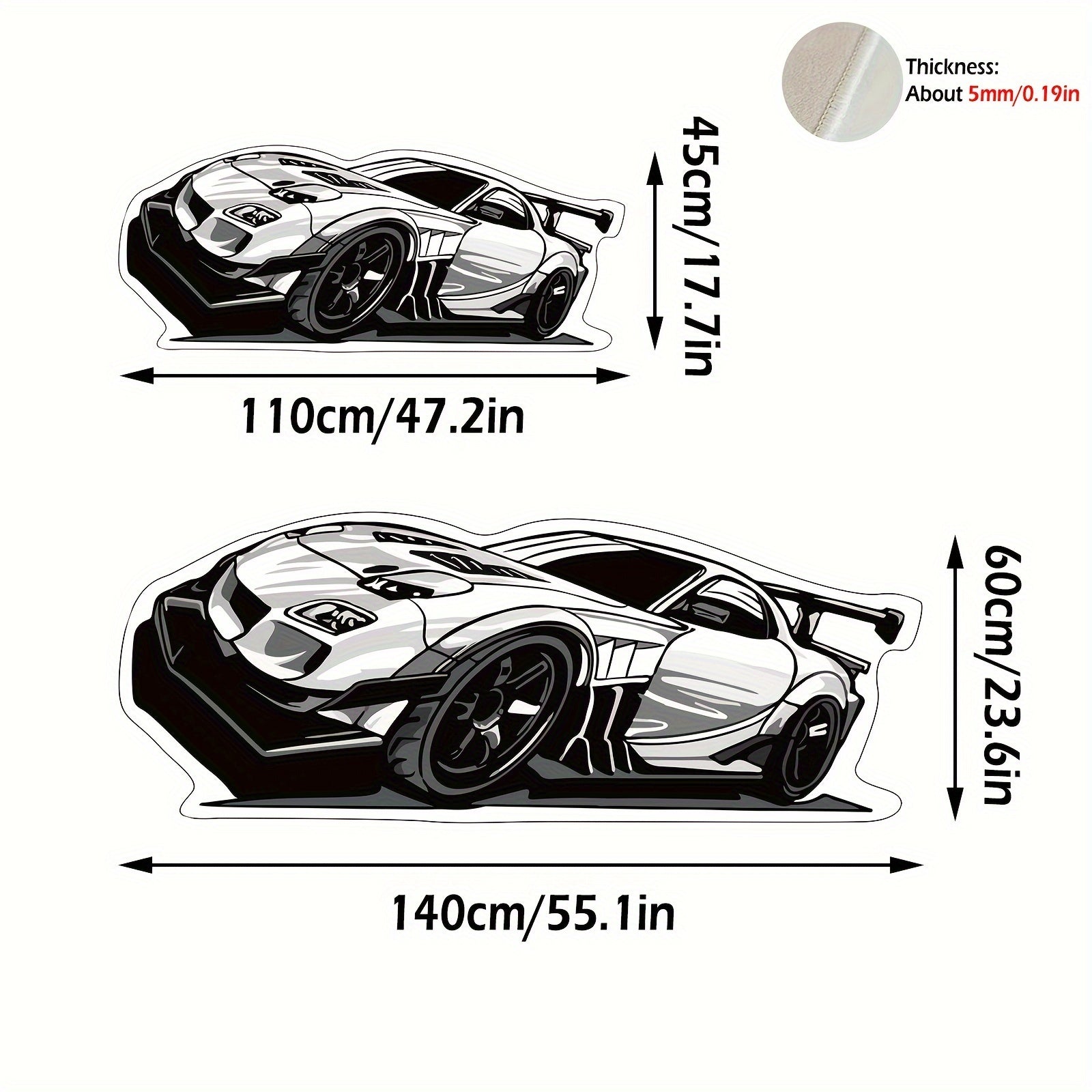 Qora va oq polyester tikanli soha matosi, rezina orqa qismi bilan, sirpanmaydigan, bardoshli, yuviladigan kirish eshigi matosi