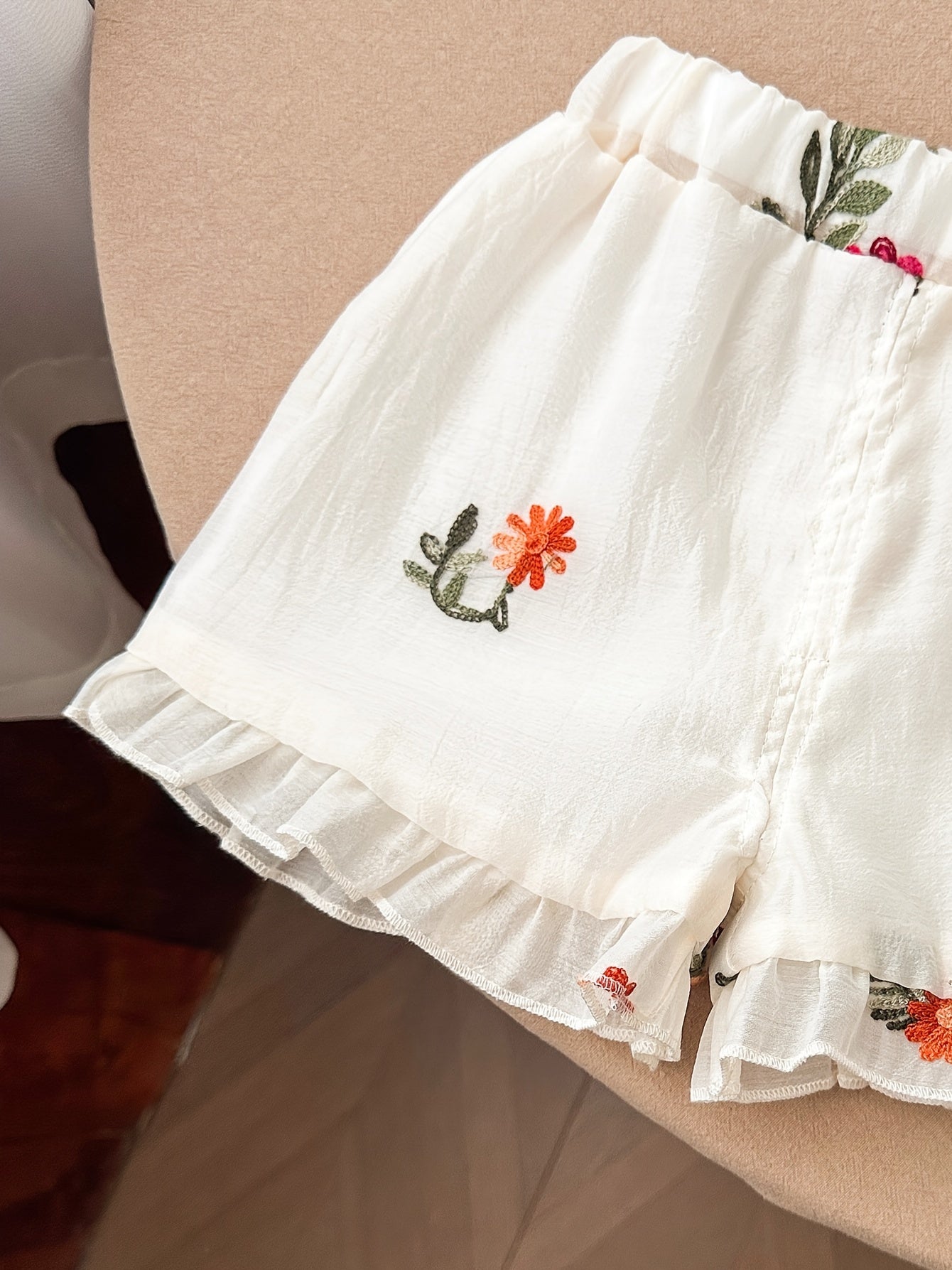 Sleeveless Ethnic-Inspired Dress for Outdoor Wear Summer Kids and Girls