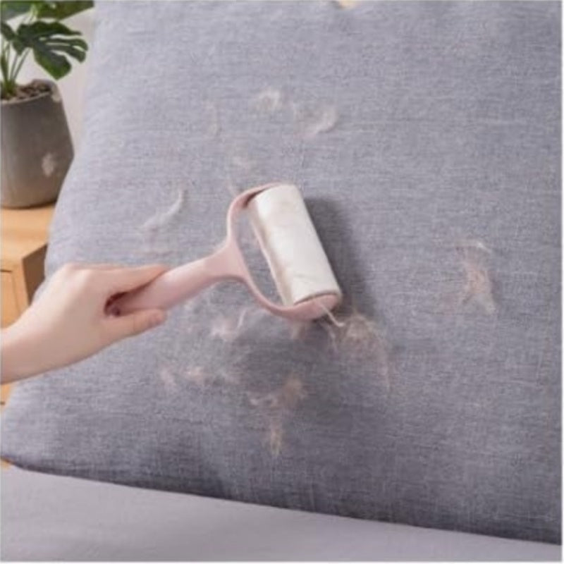 Reptile Lint Roller with 6 Refills Pet Hair Remover for Clothes Car Seats Carpets