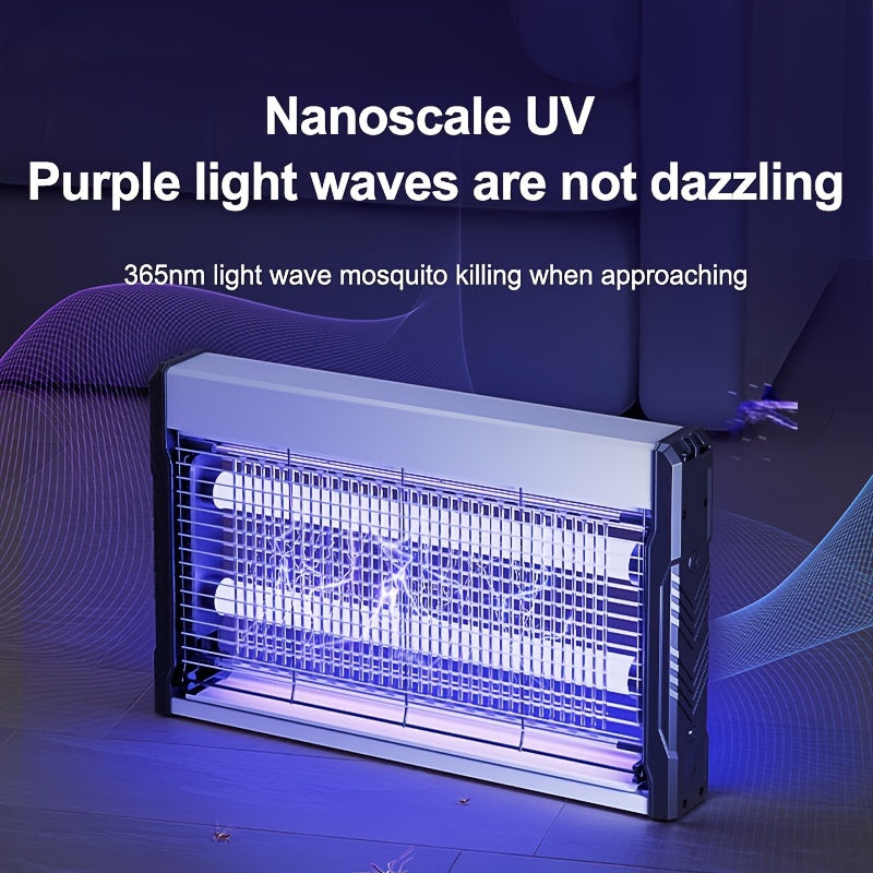 Тихий и эффективный USB-заряжаемый уничтожитель комаров для дома и улицы.