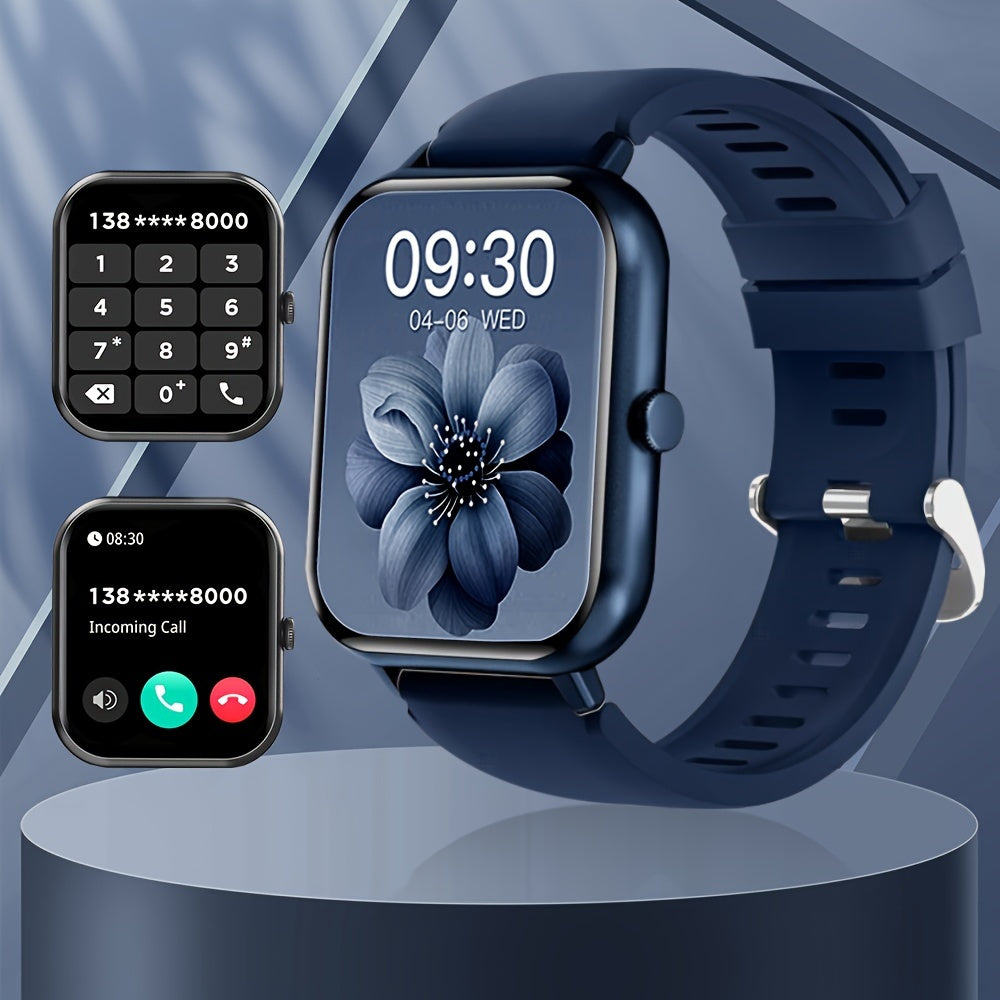 Smart Watch 4.65cm Touch Screen Activity Tracker Waterproof Pedometer Calorie Counter Compatible with Android and iOS