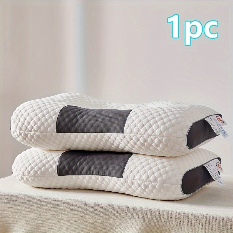 Knitted Massage Pillow Ergonomic Support Soft Comfort for Adults