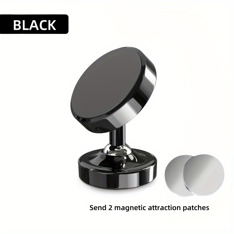 Magnetic Phone Holder for Gym and Vehicle Aluminum Alloy 360° Rotation