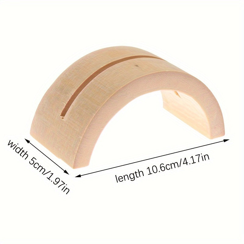 Uy va ofis bezaklari uchun yog'och tutqichli bambuk fan stendi