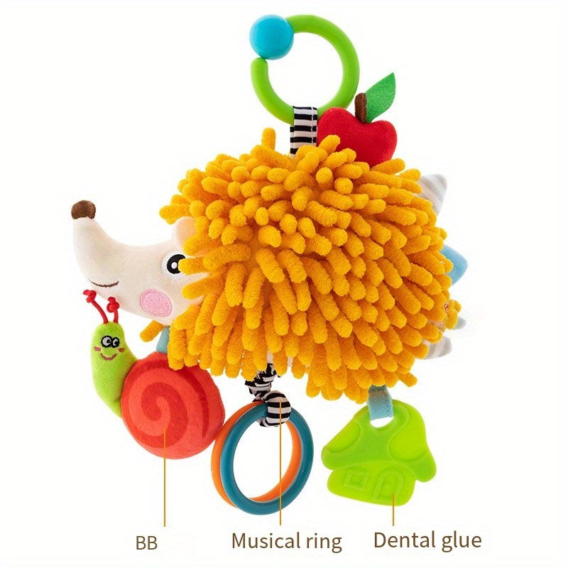 Удивите своего драгоценного малыша очаровательной куклой с музыкальным звонком – идеально подходит для крепления к коляскам, автокреслам, кроваткам и не только!