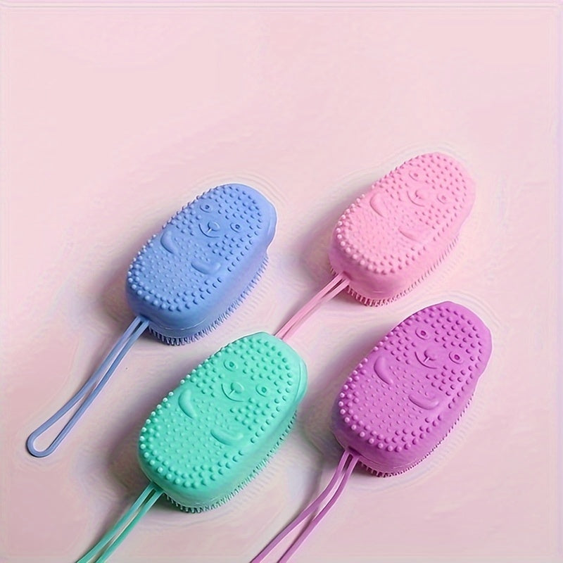 Silicone Body Scrubber for Exfoliating and Cleaning in the Shower