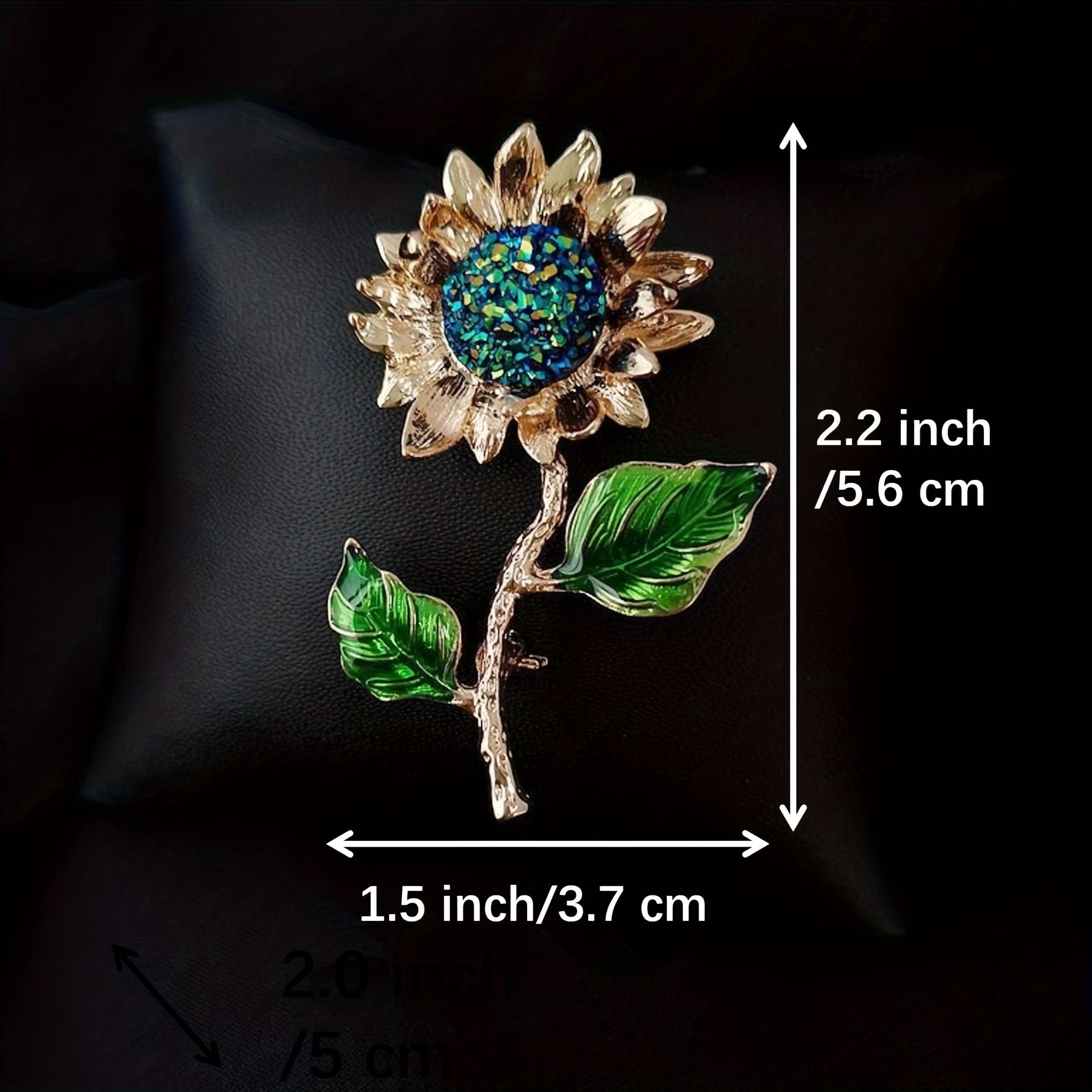 Women’s Christmas Brooch Set with Gardenia Pearl Design, Retro Style, 3 Pieces