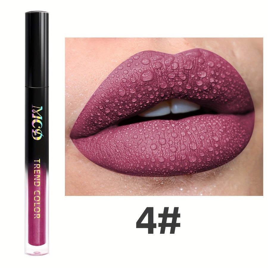 Women Long Lasting Waterproof Lip Gloss Lip Oil Lipstick Moisturizing