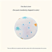 Suv o'tkazmaydigan va chang o'tkazmaydigan PVC ventilyator qopqog'i - batareyasiz va qayta ishlatiladigan.