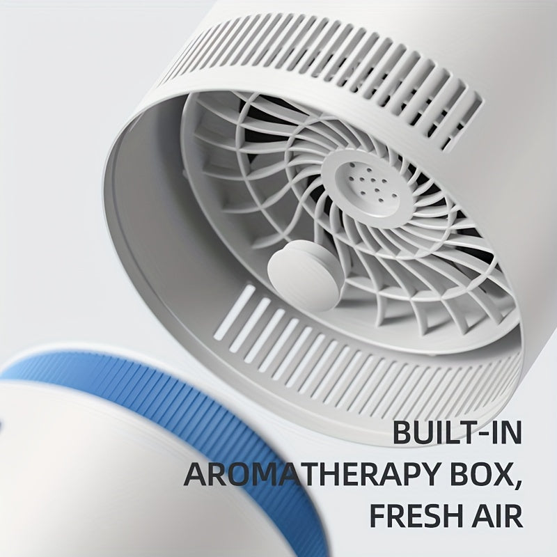 Ultrasonic USB Humidifier for Home Bedroom Office Desk Purifies Air