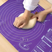 Baking Mat with Measurements Non-Stick Rolling Pastry Dough Table Sheet